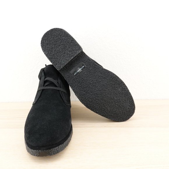Vince Mens Benson Flint Suede Chukka Boot Black 9